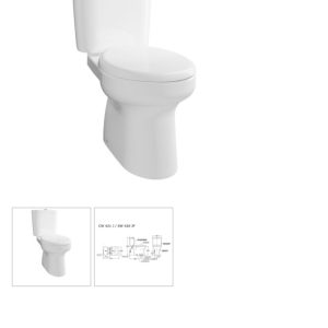 Closet TOTO CW 421J/ SW420 JP + tutup softclosing TC 505 S
