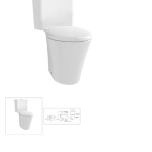 Closet duduk TOTO CW 600J / SW 600 JP + TCW 07 S