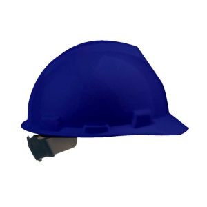 Krisbow Brim Helm Keselamatan Kerja Hdpe - Biru