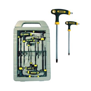 Krisbow Set Kunci L Tipe T Torx T10-T50 9 Pcs