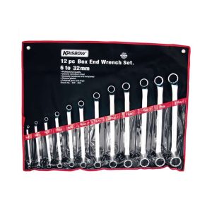 Krisbow Set Kunci Ring 1/4 - 1 1/4 Inci