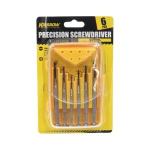 Krisbow Set Obeng Presisi 6 Pcs